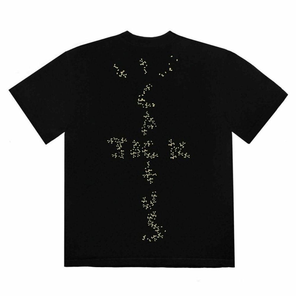 Travis Scott X Mcdonald’s Collab Black Sesame Tee - Picture 2 of 5